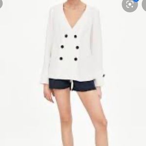 NWOT Zara White Top